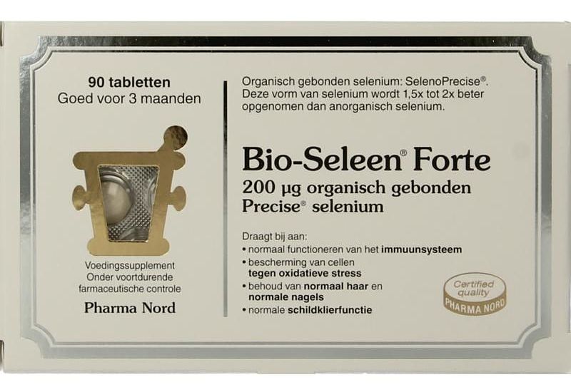 Foto van Pharma nord bio-seleen forte 200mcg tabletten