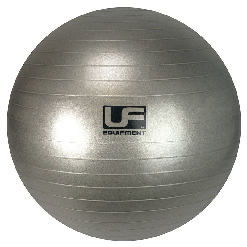 Foto van Urban fitness fitnessbal 75 cm pvc zilver