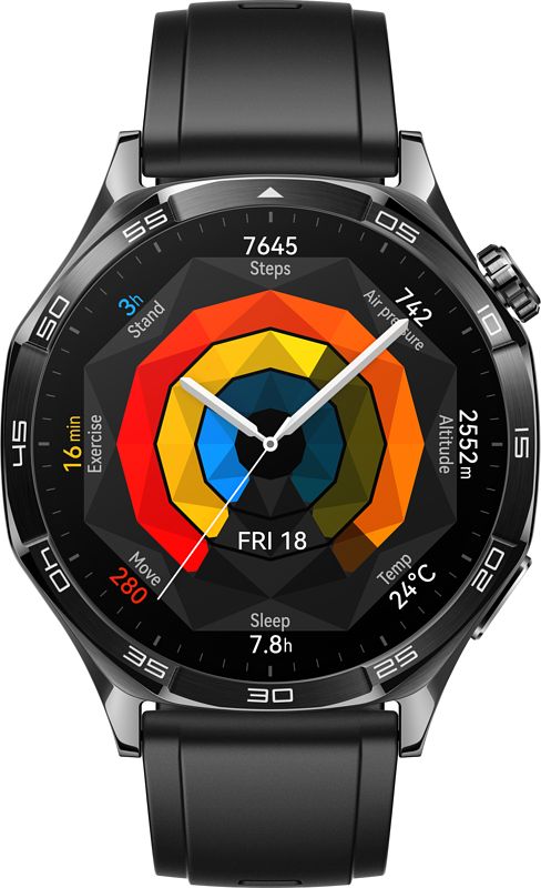 Foto van Huawei watch gt5 zwart 46mm