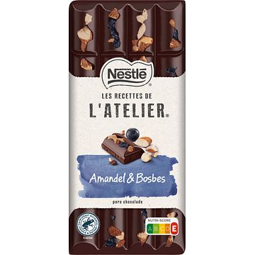 Foto van Nestlé l'satelier pure chocolade amandel & bosbes bij jumbo