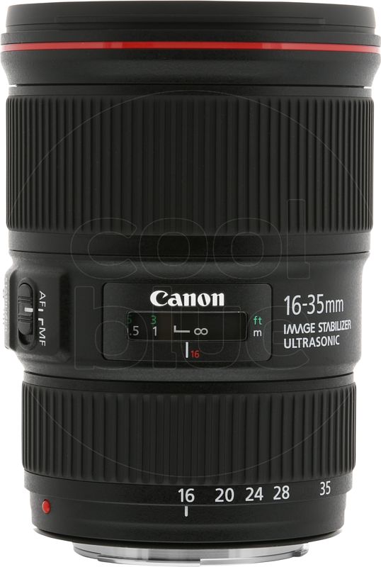 Foto van Canon ef 16-35mm f/4l is usm