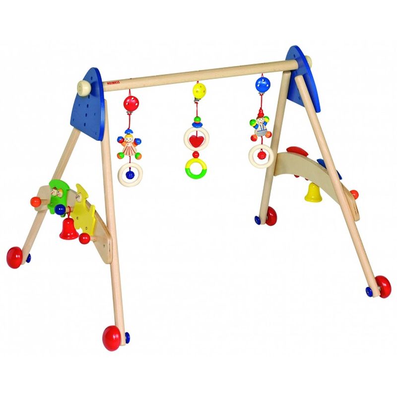 Foto van Heimess babygym hout trein 3-in-1