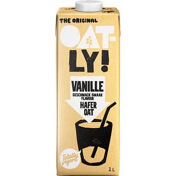 Foto van 2 voor € 3,25 | oatly the original haver vanillesmaak 1l aanbieding bij jumbo