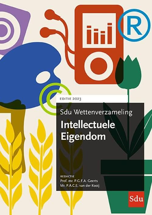 Foto van Sdu wettenverzameling intellectuele eigendom. editie 2023 - paperback (9789012408479)