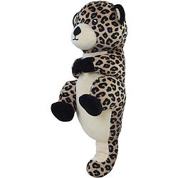 Foto van Animal planet knuffel jimmy the leopard otter pluche - 32 cm - recycled polyester