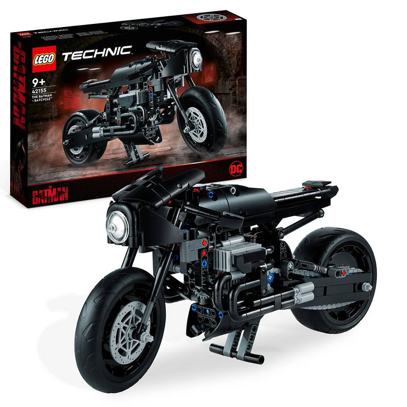 Foto van Lego technic the batman batcycle 42155