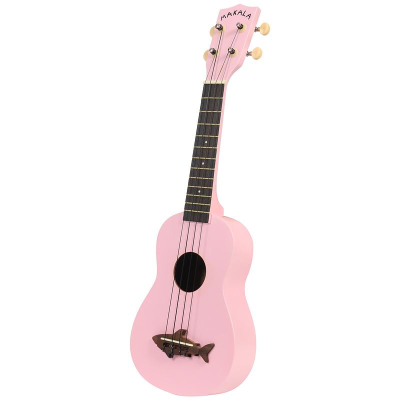 Foto van Kala mk-ss-pnk makala shark sopraan ukelele roze