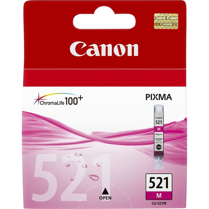 Foto van Canon cli-521 inkt paars