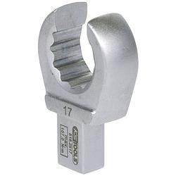 Foto van Ks tools 5162517 9x12mm insteek-ringsleutel open, 17 mm