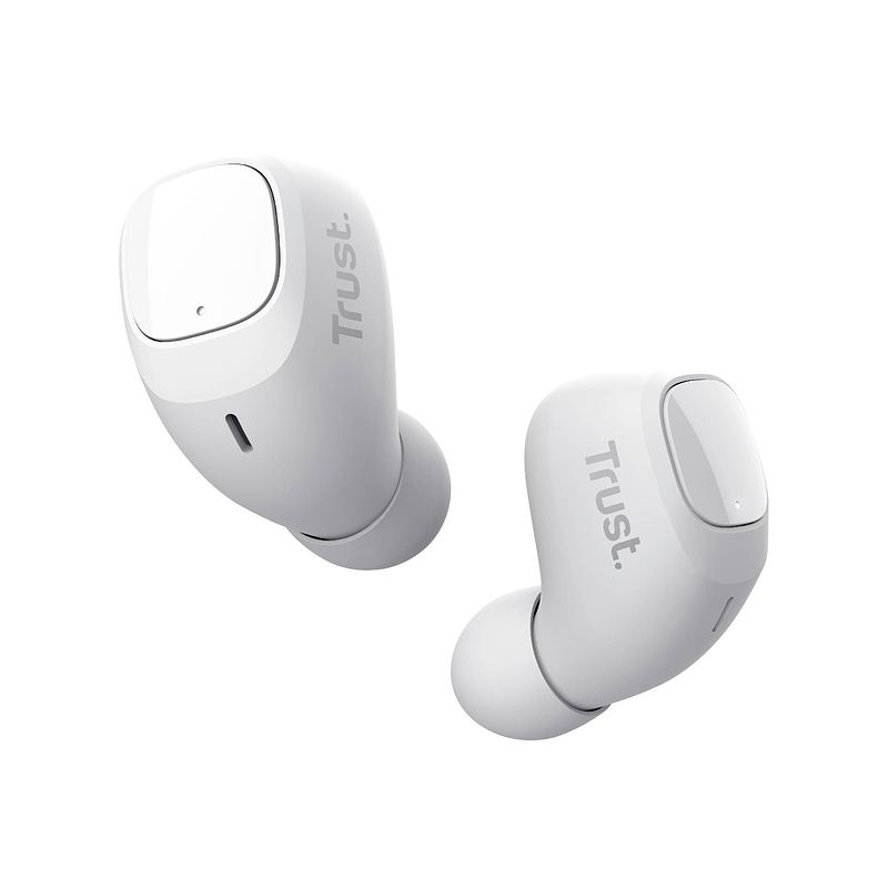 Foto van Trust mobile nika compact bluetooth oordopjes - wit