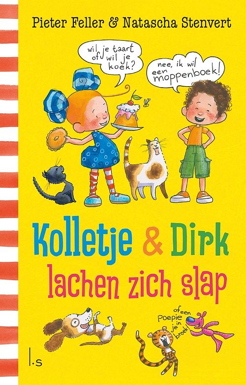 Foto van Kolletje & dirk lachen zich slap - pieter feller, natascha stenvert - ebook