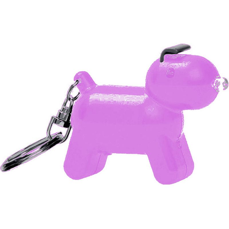 Foto van Balvi sleutelhanger doggy junior 5 x 6 cm abs paars