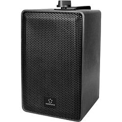 Foto van Renkforce rl100w bk boekenplank speaker zwart 100 w 90 hz - 20000 hz 1 paar