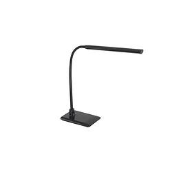Foto van Eglo laroa tafellamp - leeslamp - inclusief led - hoogte 48 cm - zwart - kantelbaar/draaibaar - touch dimbaar