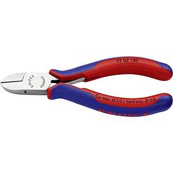 Foto van Knipex 77 02 130 elektronica en fijnmechanica zijkniptang met facet 130 mm