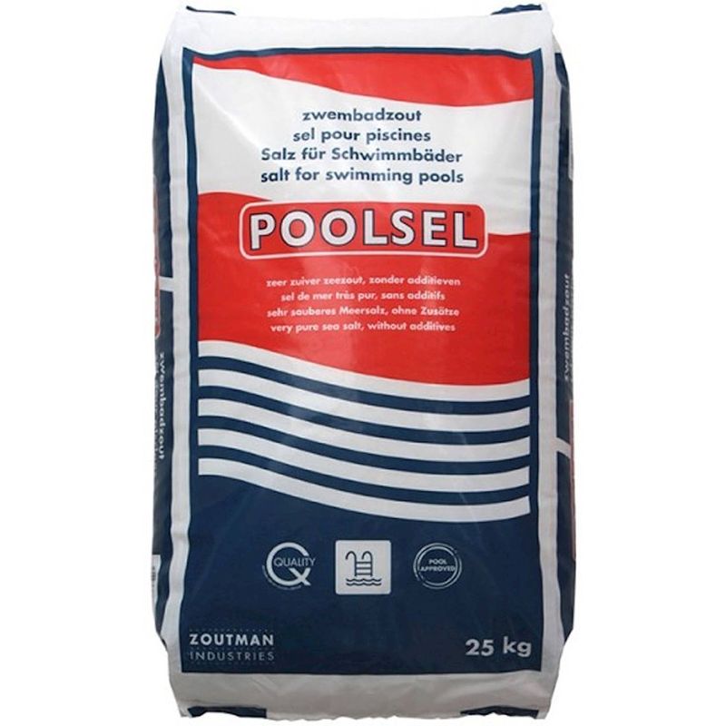 Foto van Zwembadzout poolsel - 25 kg