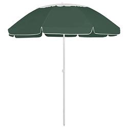 Foto van Vidaxl strandparasol 300 cm groen