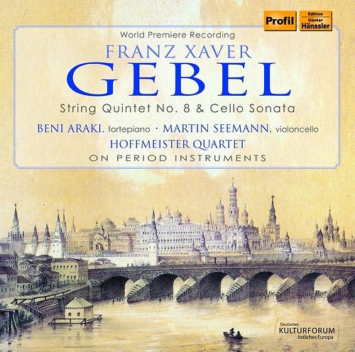 Foto van Gebel: string quintet no. 8 / cello sonata - cd (0881488160680)