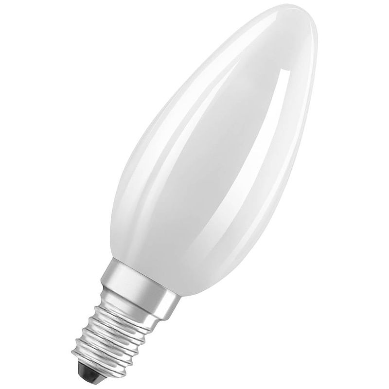 Foto van Osram 4099854066160 led-lamp energielabel b (a - g) e14 kaars 2.5 w = 40 w warmwit (ø x h) 35 mm x 35 mm 1 stuk(s)