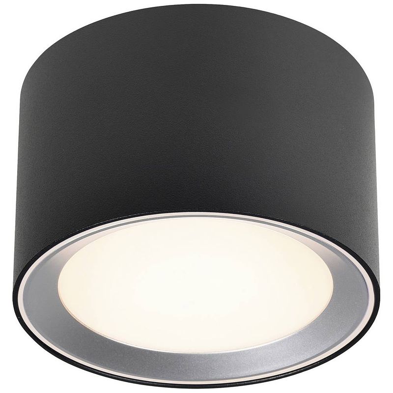 Foto van Nordlux 2110840103 landon smart led-plafondlamp led led energielabel: f (a - g) zwart