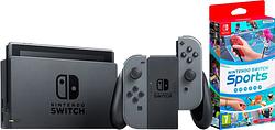 Foto van Nintendo switch grijs + nintendo switch sports