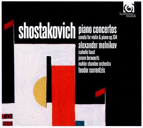 Foto van Shostakovich: piano concertos/sonata for violin & piano, op. 134 - cd (3149020210420)