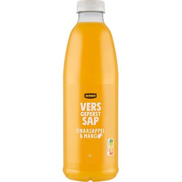 Foto van Jumbo vers sap sinaasappel & mango 1 l