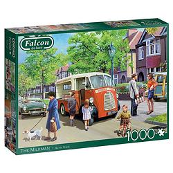 Foto van Falcon legpuzzel the milkman 68 x 50 cm karton 1000 stukjes