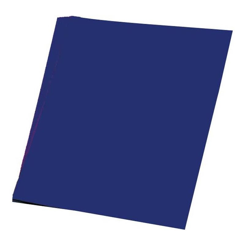 Foto van Hobby papier donker blauw a4 50 stuks - hobbypapier