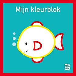 Foto van Mijn kleurblok - vis - paperback (9789403227399)