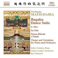 Foto van Matsudaira: bugaku dance suite, theme and variations - cd (0747313588220)