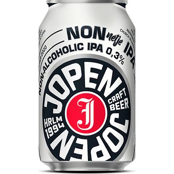 Foto van Jopen nonnetje ipa alcoholvrij 0,3% blik 330ml bij jumbo