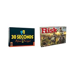 Foto van Spellenbundel - bordspellen - 2 stuks - 30 seconds & risk