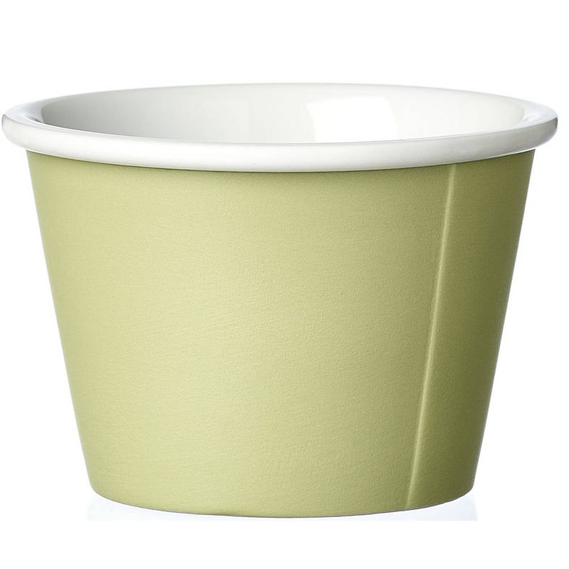 Foto van Viva kop papercup christina 130 ml porselein groen