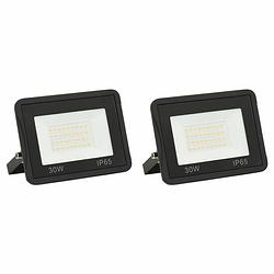 Foto van Vidaxl spotlights 2 st led 30 w koudwit