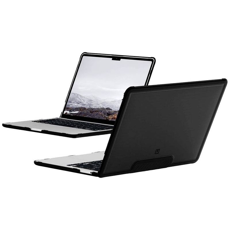 Foto van Urban armor gear laptophoes lucent geschikt voor max. (laptop): 33,8 cm (13,3) zwart, transparant