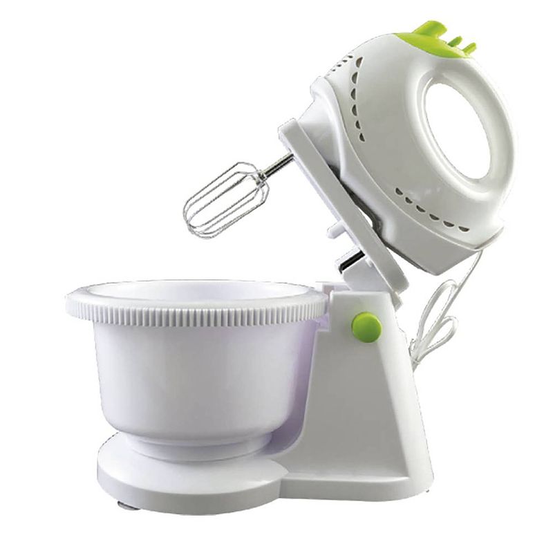 Foto van We houseware handmixer met roterende kom - 5 snelheden - met turbofunctie - 2 liter