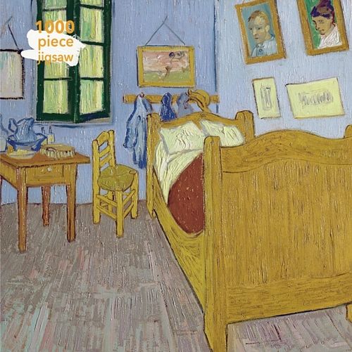 Foto van Adult jigsaw puzzle vincent van gogh: bedroom at arles - puzzel;puzzel (9781787558847)