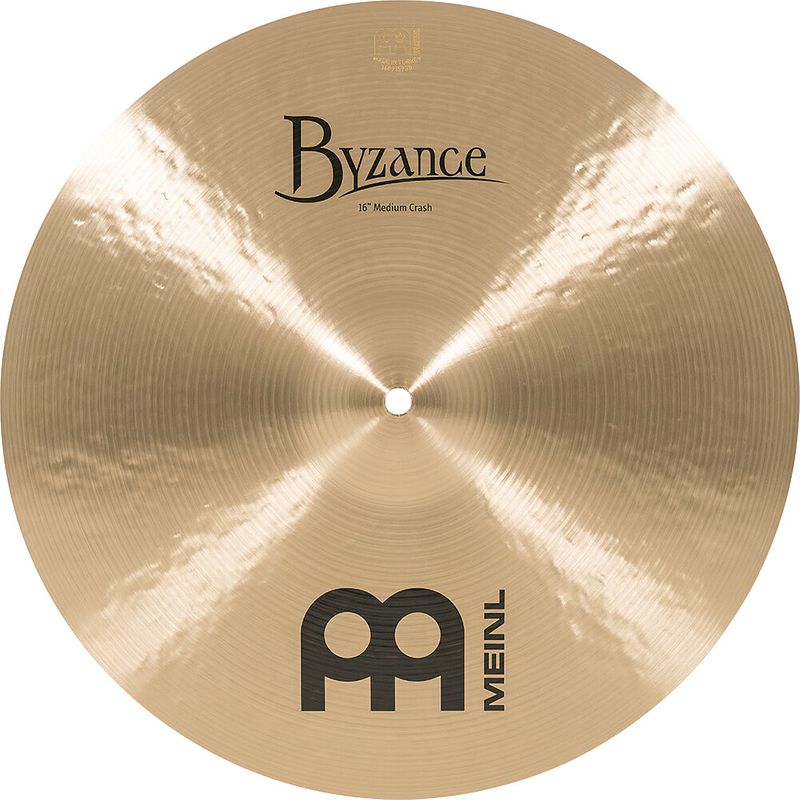 Foto van Meinl b16mc byzance traditional medium crash bekken