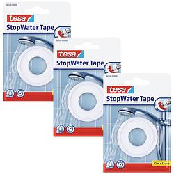 Foto van Tesa stop water 56220-00500-02 reparatietape wit (l x b) 12 m x 12 mm 3 stuk(s)