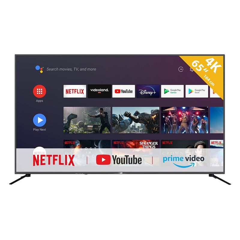 Foto van Rca rs65u2 android smart 65 inch 4k uhd led tv