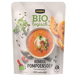 Foto van Jumbo romige pompoensoep biologisch 300ml