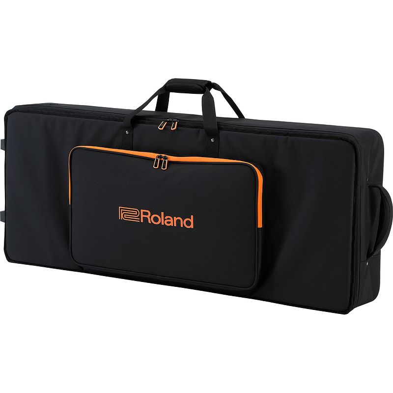 Foto van Roland sc-g61w3 keyboard soft case 61 toetsen 118 x 48 x 18 cm