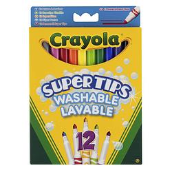 Foto van Crayola viltstiften met superpunt - 12 stuks