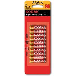 Foto van Kodak aaa batterijen extra heavy duty goede kwaliteit batterijen - mini penlite - 50 stuks