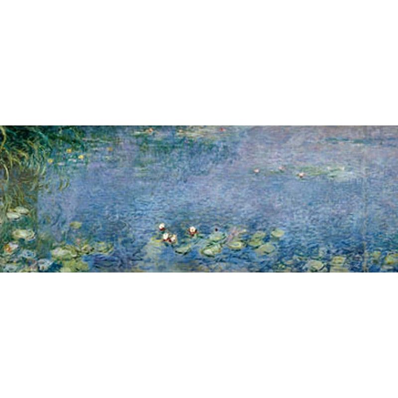 Foto van Claude monet - seerosen i kunstdruk 138x51cm