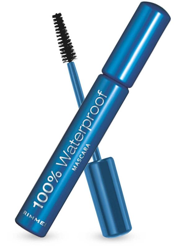 Foto van Rimmel london mascara 100% waterproof black