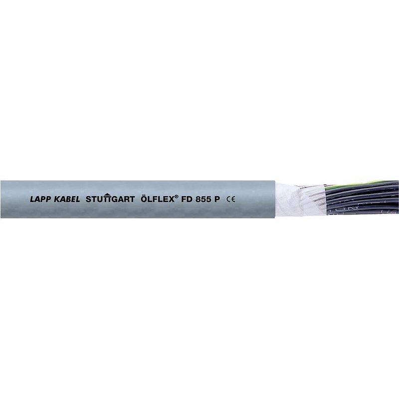 Foto van Lapp 27549-50 geleiderkettingkabel ölflex® fd 855 p 7 g 0.75 mm² grijs 50 m