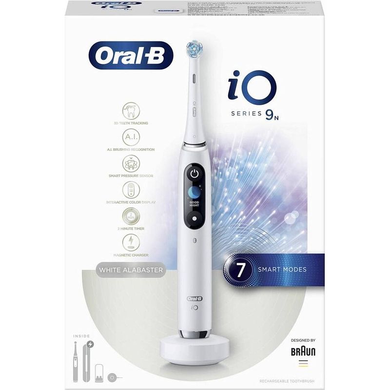 Foto van Oral-b io 9n - elektrische tandenborstel - wit