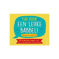 Foto van Tijd voor een leuke babbel! praatkaarten